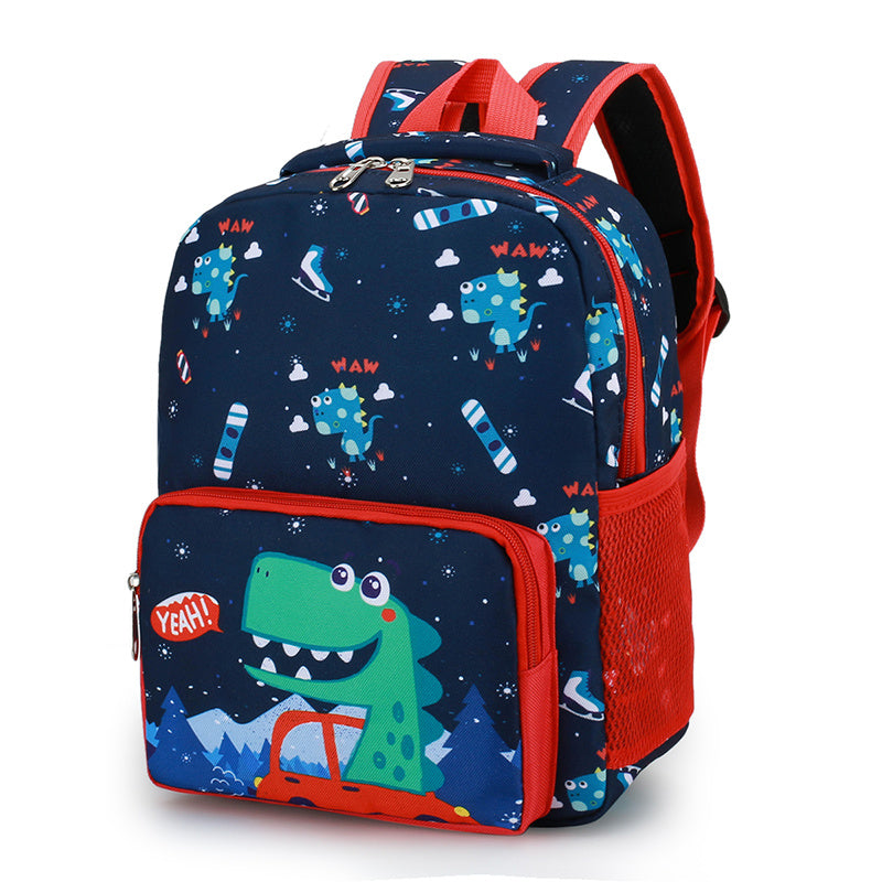 3D Dinosaur Kids Backpack - School Bag for Boys
