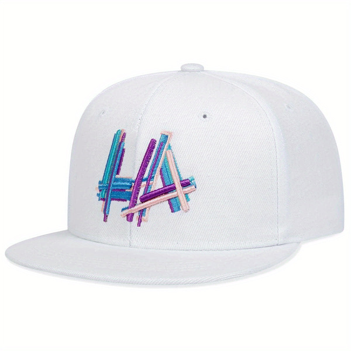 Unisex Breathable Baseball Cap with Alphabet Embroidery