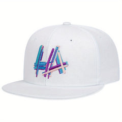 Unisex Breathable Baseball Cap with Alphabet Embroidery