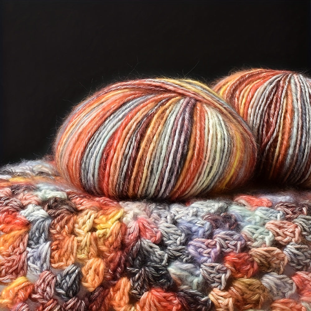 6pcs Mixed Cotton Yarn for Hand Knitting Crocheting - 50g pc