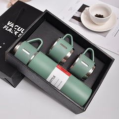 500ml Stainless Steel Insulation Water Cup Double Layered Leakproof Bottle