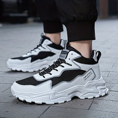 Men's Breathable Mesh Chunky Sneaker Comfy Casual Shoes