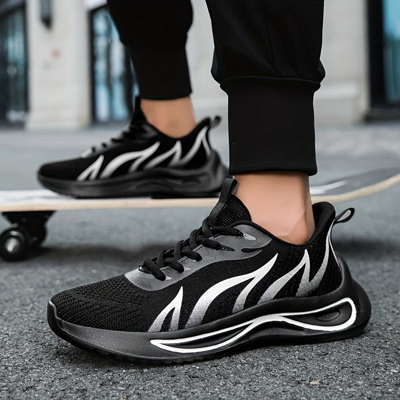 Women's Lace-up Outdoor Mesh Sneakers Soft Sole Running Shoes