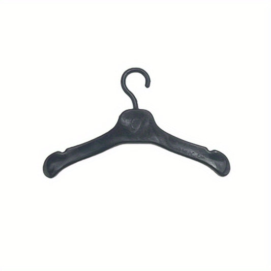 10pcs Doll Hangers Set for Dollhouse Clothing Storage, Assorted Colors