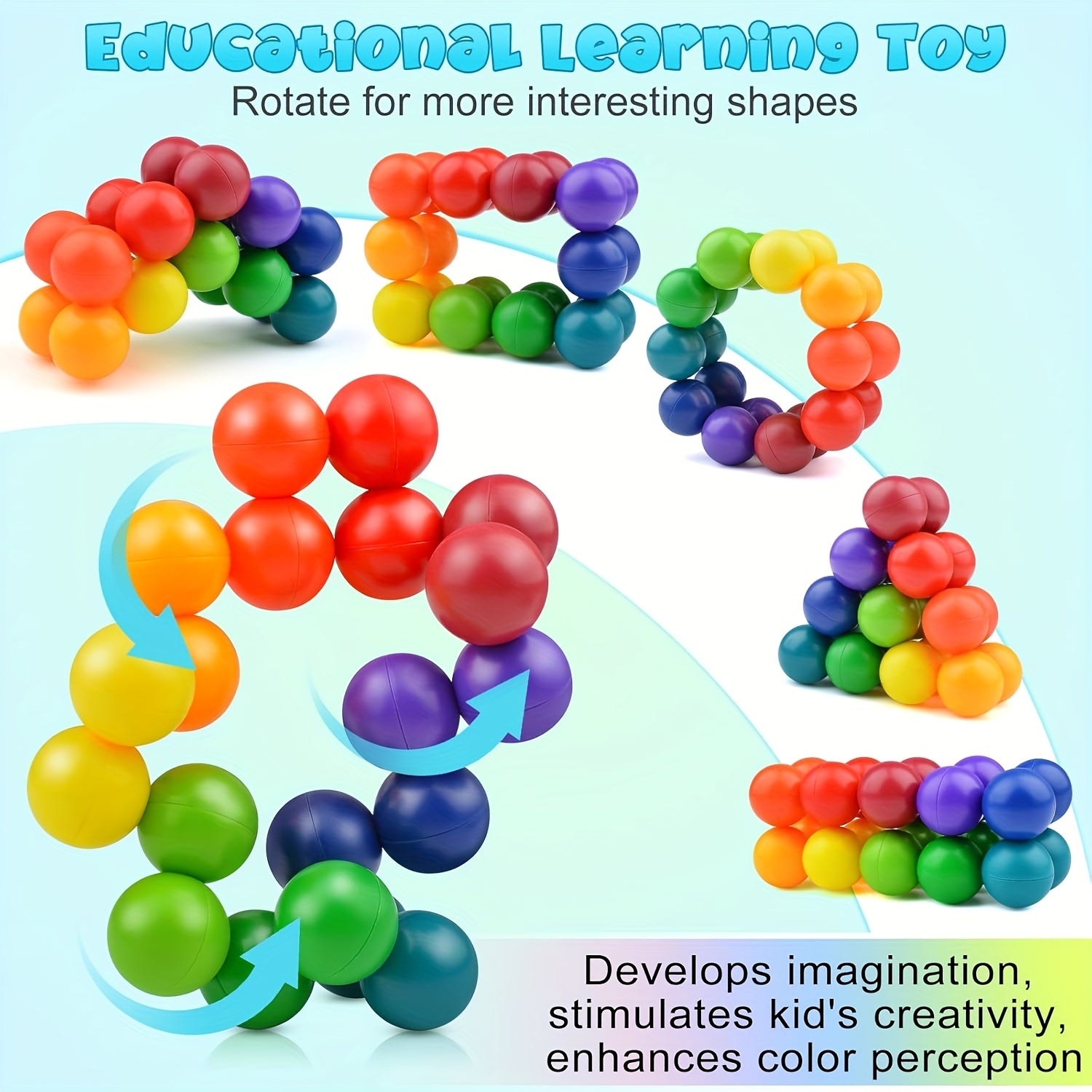 Deformable Toy Balls for Kids 3+ - Logical Thinking Gift