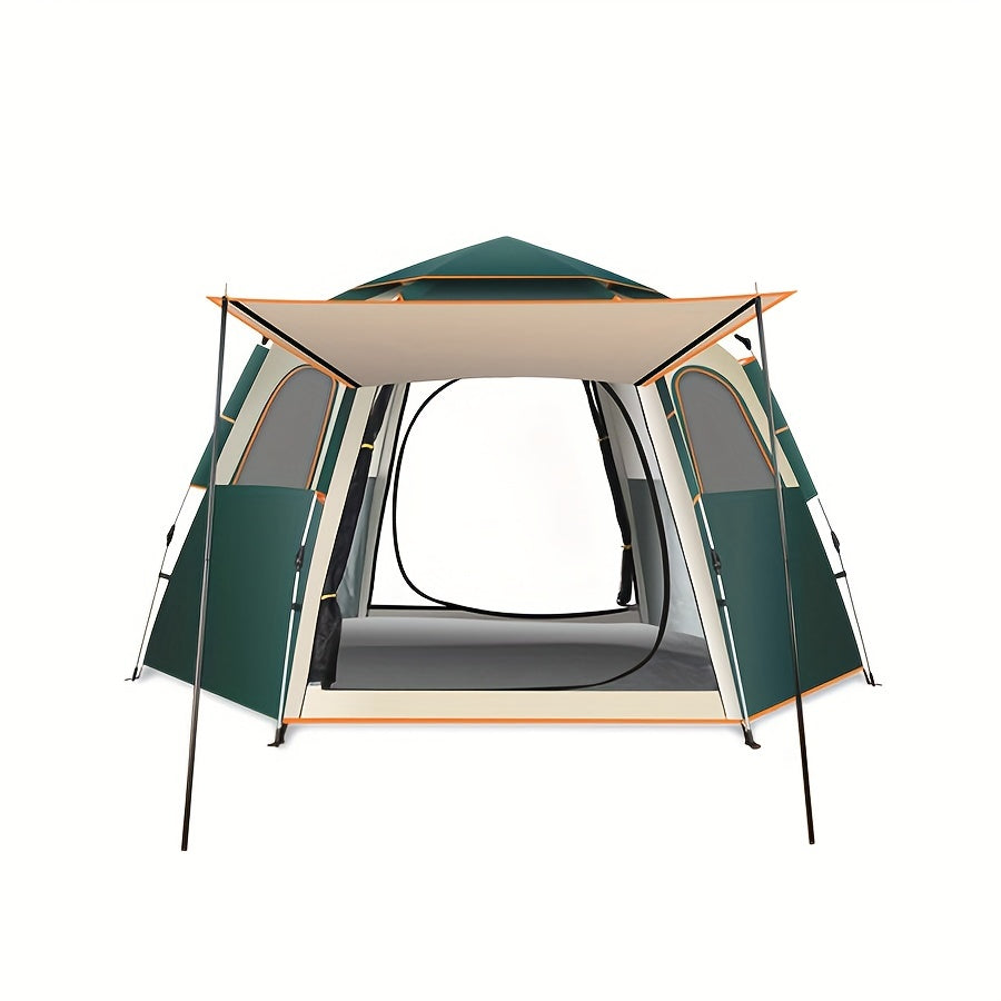 Portable Folding Hexagonal Tent for Outdoor Camping