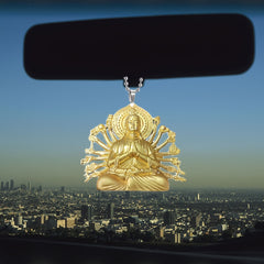 Buddhist Thousand Handed Avalokitesvara Car Pendant