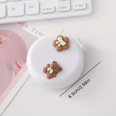 Cartoon Airbag Comb w/ Mirror Hair Brush