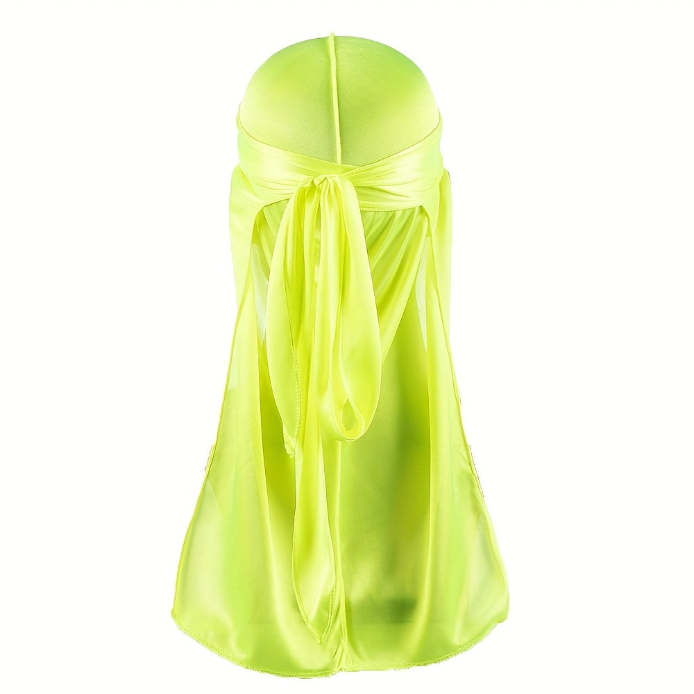 Unisex Silky Plain Head Wrap Outdoor Riding