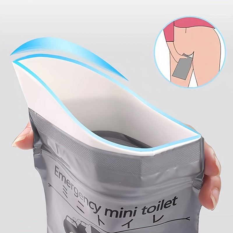 4pcs Outdoor Emergency Urinate Bags 700ml Portable Piss Bags Travel Toilet