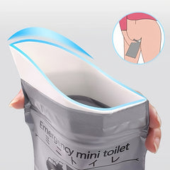4pcs Outdoor Emergency Urinate Bags 700ml Portable Piss Bags Travel Toilet