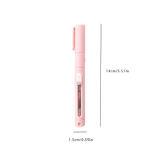 Portable Folding Pen Scissors Ceramic Paper Cutter Student Mini Scissors