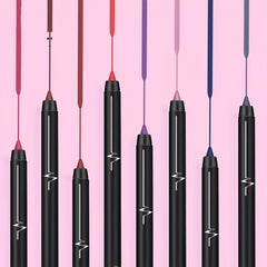 Waterproof Smudge Proof Lip Liner Pen Matte Finish Lip Makeup Tool