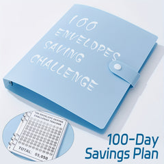100 Envelopes Money Saving Challenge Binder