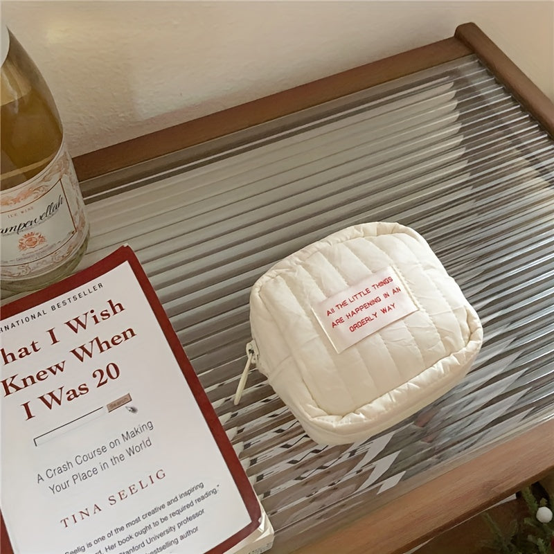 Small Makeup Bag Lipstick Storage Coin Purse Girl Accessories Organizer