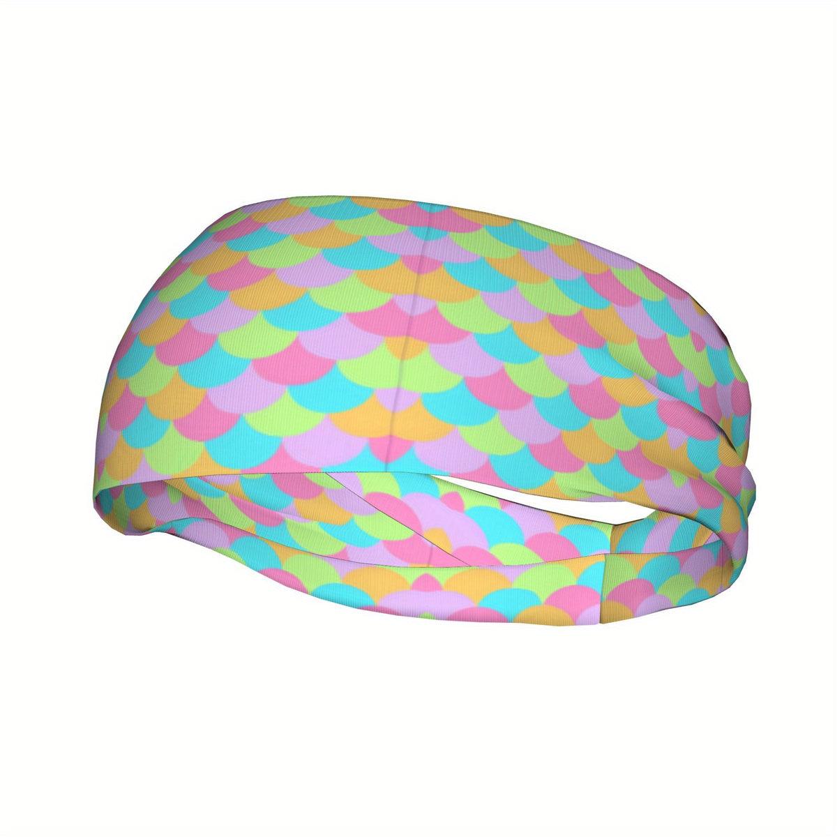 Rainbow Heart Pattern Headband for Sport & Casual Outfits