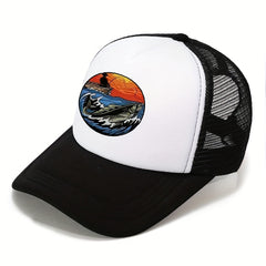 Unisex Sunshade Adjustable Baseball Cap for Outdoor Sport Fishing
