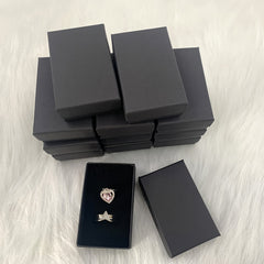 Classic Style Ring Earrings Set Box Jewelry Packaging Box