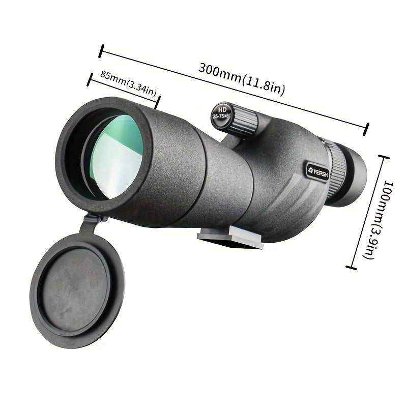 High-Powered Monocular with 60mm Lens and Tripod