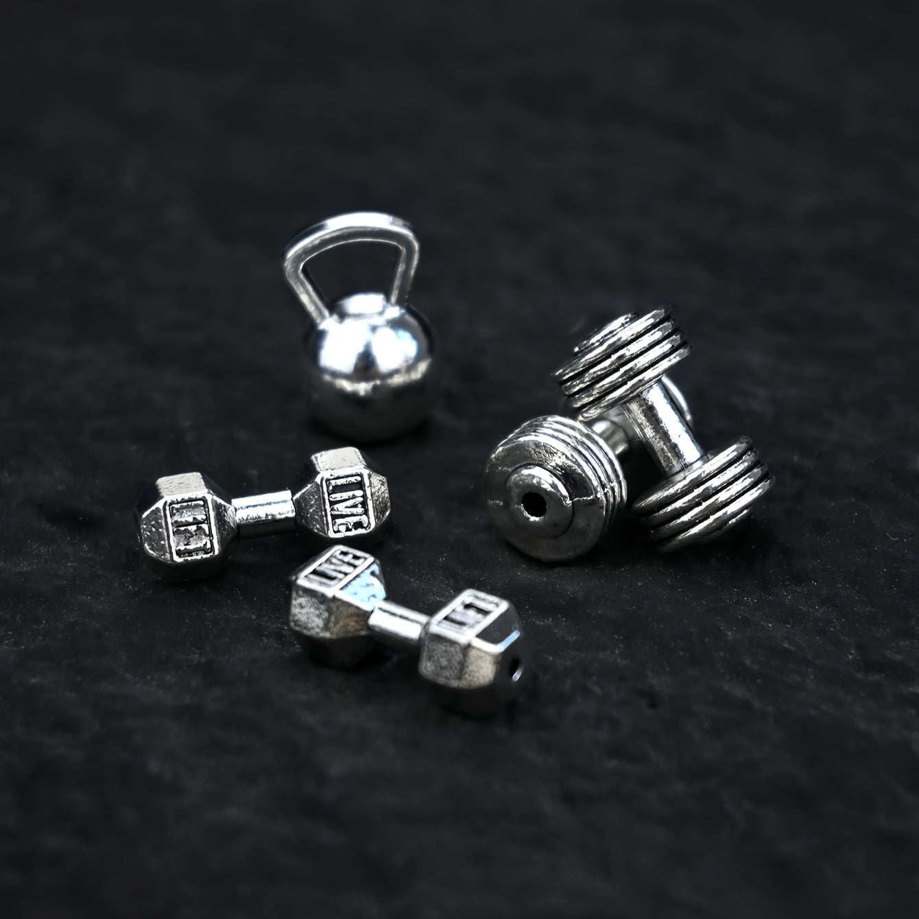 Miniature Dumbbell for Dollhouses & Decor