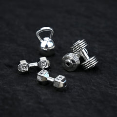 Miniature Dumbbell for Dollhouses & Decor