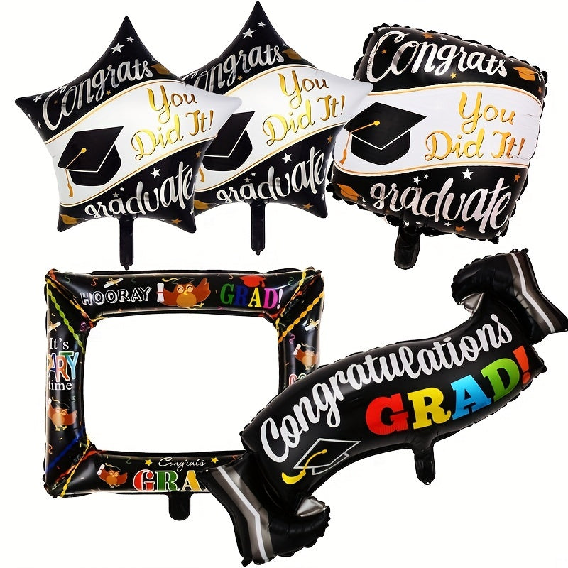 Congrats Grad Graduation Balloons Graduation Party Decorations