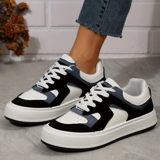 Women's Classic Sports Sneakers Casual Platform Flat Shoes