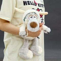 Big Bad Wolf Plush Animal Toy with Sheep Hat - Christmas Gift