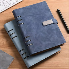 A6 Leather Loose leaf Notebook 200 Pages
