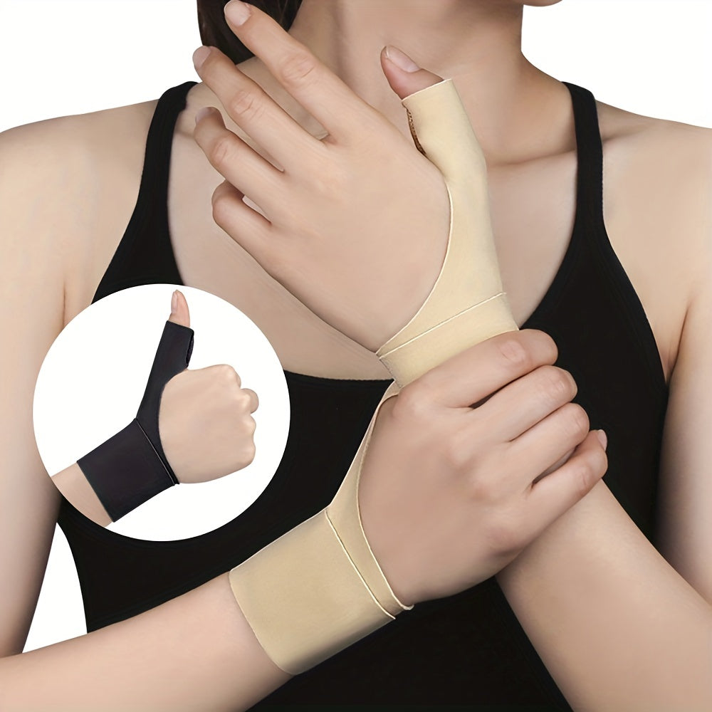 Adjustable Thumb Joint Support Wrist Guard for Sports and Weightlifting