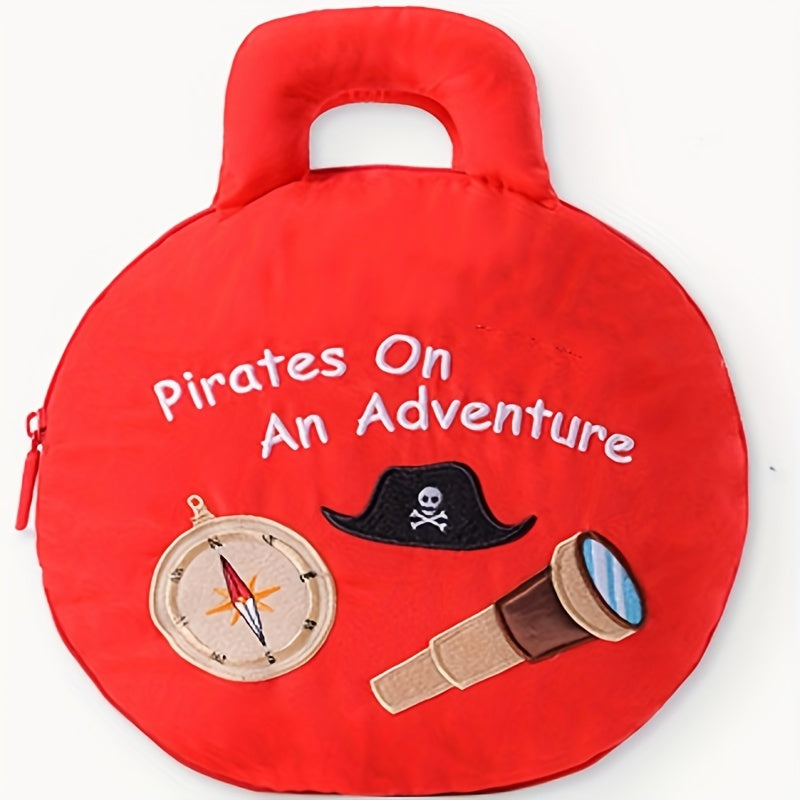 Adorable Pirate Captain Cloth Book for High Seas Adventure