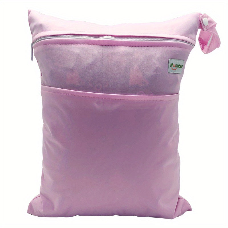 Waterproof Wet Dry Bag for Cloth Diapers & Breast Pump Parts