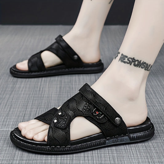 Men's Casual Slides Sandals for Outdoor Beach