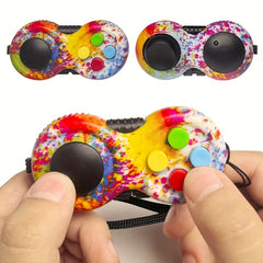 Fidget Controller for Stress Relief with Fingertip Pad & Handle