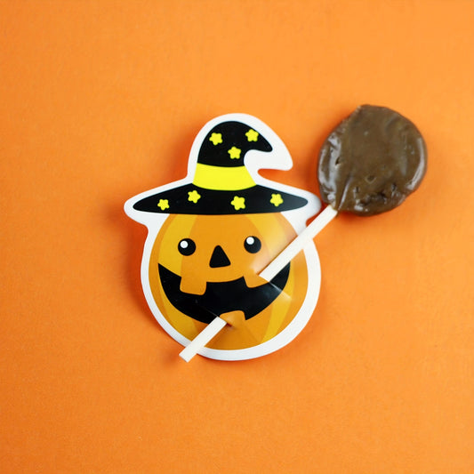 100pcs Lollipop Decoration Cards for Halloween Party Favors