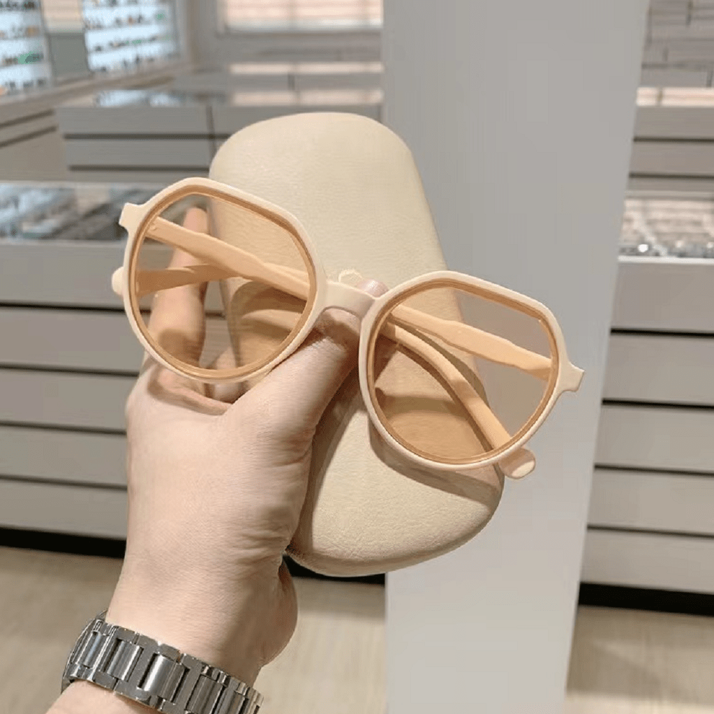 Vintage Round Thin Sunglasses Women Outdoor Shades Eyewear