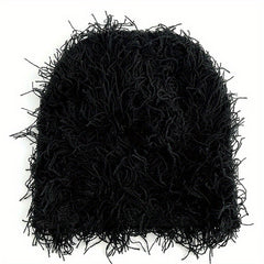 Camouflage Windproof Knit Beanie Hat for Men and Women