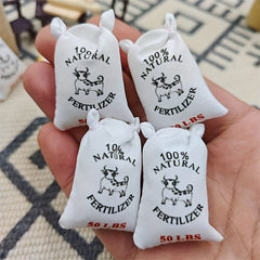 Mini Flour Bag Models for Dollhouses