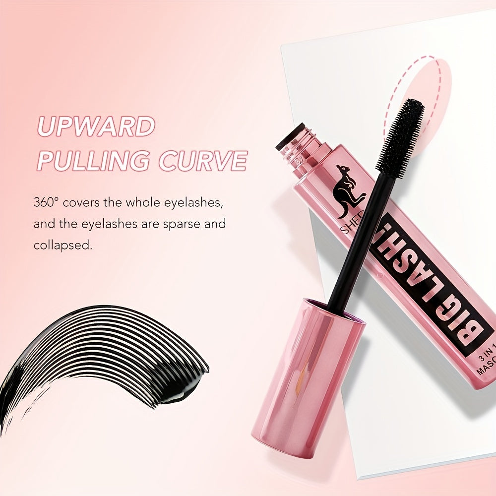 Volumizing Waterproof Mascara, Curling, Clumping