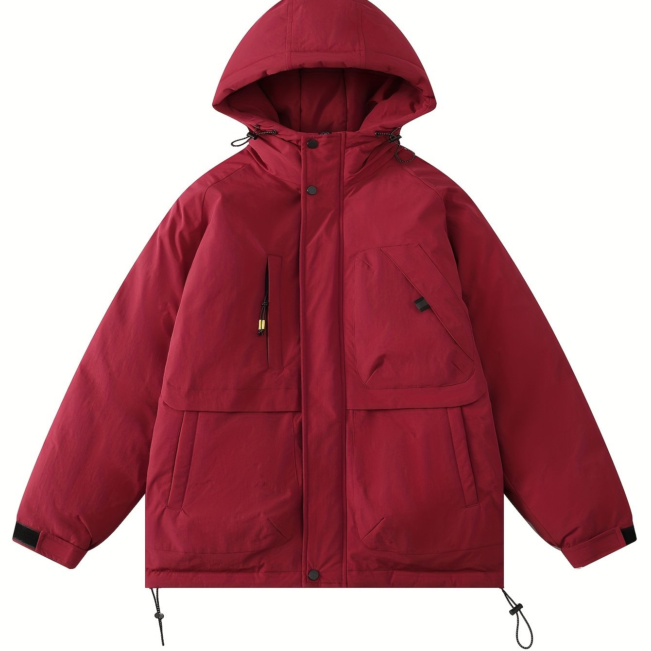 Women's Casual Puffer Coat Hooded Jacket for Winter