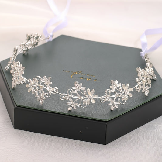 Bridal Headpiece Wedding Hair Accessories Rhinestone Headband Women Girls