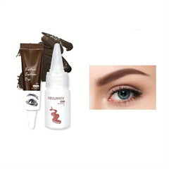 Waterproof Eyebrow Dye Kit Semi Permanent Coloring Cream
