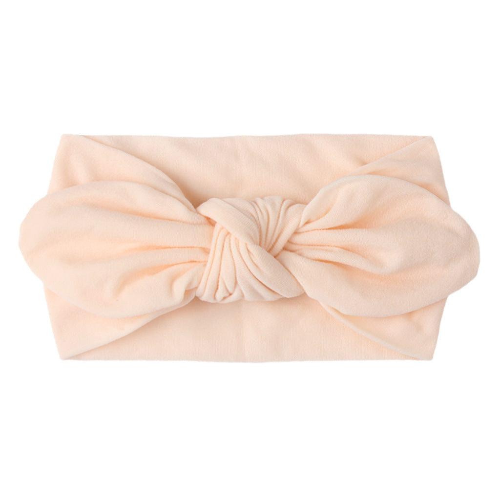 Baby Girls Nylon Rabbit Ear Headbands for Newborn