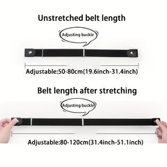 Unisex Elastic Belt for Men Women No Bulge No Hassle
