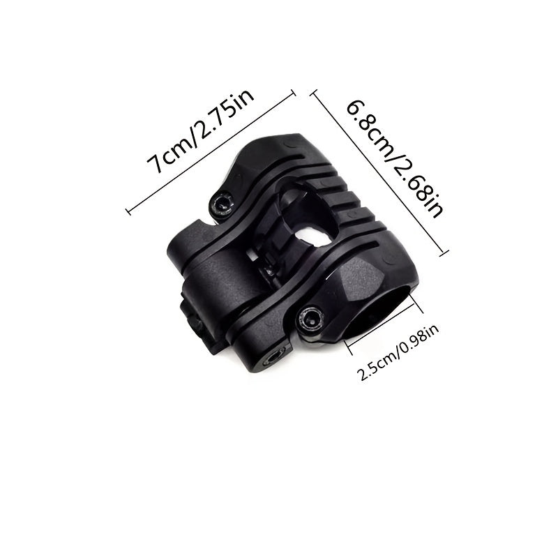 25mm Helmet Flashlight Clip for Outdoor Activities
