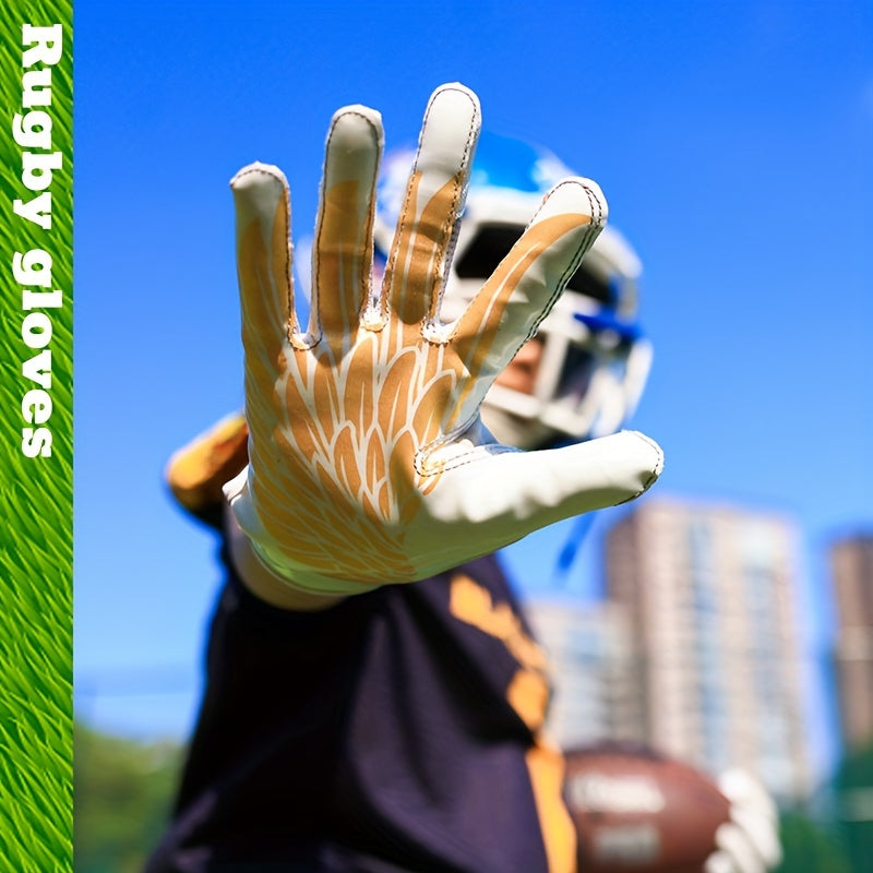Football Gloves Non Slip Comfortable Sports Catching Gloves