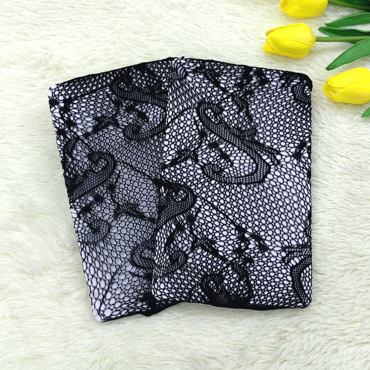 2 Pack Fishnet Tights High Waist Pantyhose Stockings