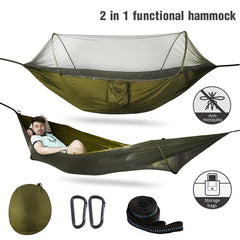 Automatic Camping Hammock with Mosquito Net