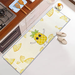 Light Minimalist Kitchen Floor Mat Water Absorbent Non-Slip Runner Mat