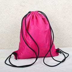 Colorful Print Drawstring Swim Gear Backpack Lightweight Waterproof Swimming Bag
